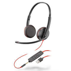 POLY-BLACKWIRE C3225 USB-A, SINGLE UNIT