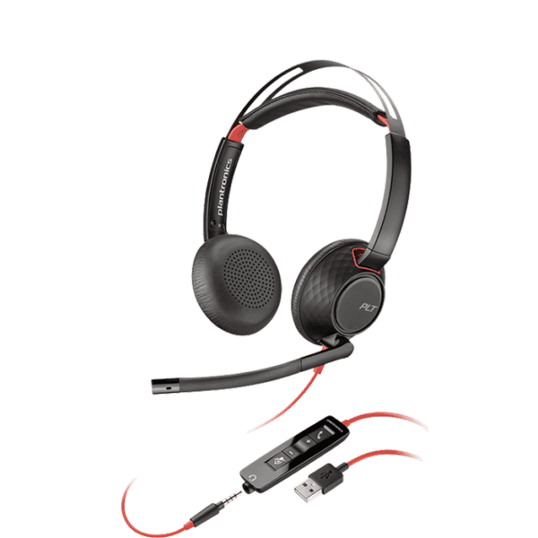 POLY-BLACKWIRE C5220 Wired Headset USB-A Generic Version