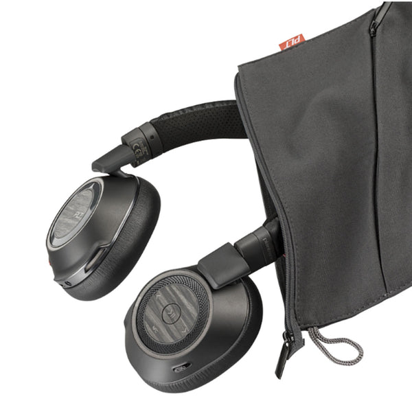 POLY-VOYAGER UC 8200 Bluetooth Over the Ear Headsets  with ANC(Active Noise Cancelling)
